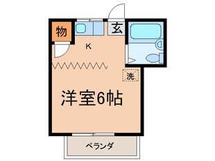 スカイヒルズの物件間取画像